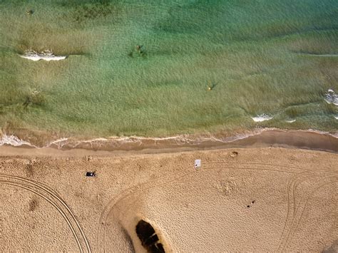 Tire Tracks on Sand · Free Stock Photo