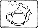 Teapot  Coloring Home sketch template