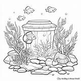Aquarium Coloring Pages  Free & Printable sketch template