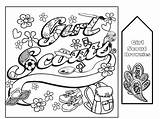 Girl Scout Camping Coloring Pages sketch template