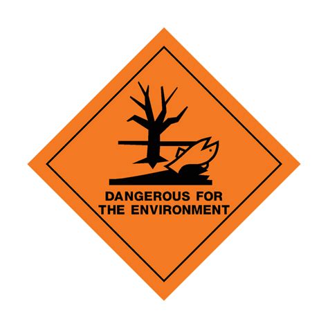 Dangerous For The Environment Sign | PVC Safety Signs
