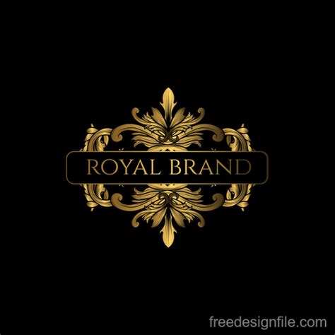 Luxury royal logo design vectors 01 free download