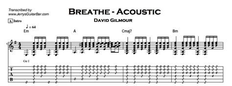 Pink Floyd - Breathe | Guitar Lesson, Tab & Chords | Jerry's Guitar Bar