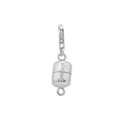 Sterling Silver Large Magnetic Clasp With Lobster Lock | Gemporia