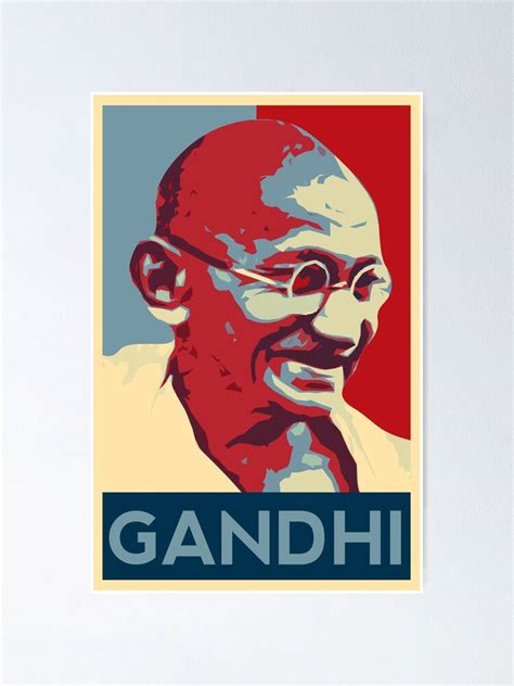 Downloaden Mahatma Gandhi Pop-art-poster Wallpaper | Wallpapers.com