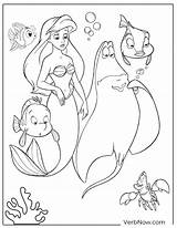 20  Free Ariel Coloring Pages 100% Printable PDF sketch template