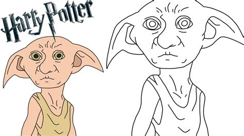 How To Draw Dobby Cute Easy guide how to draw from artistro