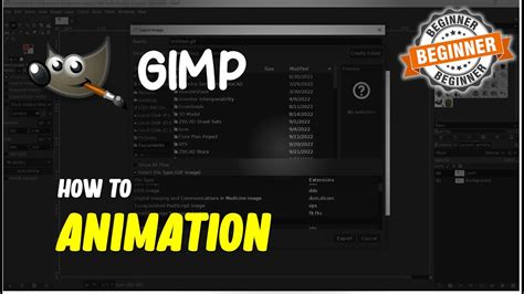 Gimp How To Animation - YouTube