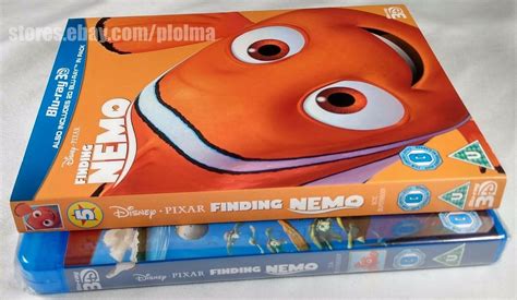 FINDING NEMO New 3D + 2D BLU-RAY Movie w/ Slipcover Region-Free UK ...