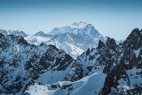 Wallpaper Mountain, Alps, Snowy Mountains, Mountain Range, Snow, Background - Download Free Image