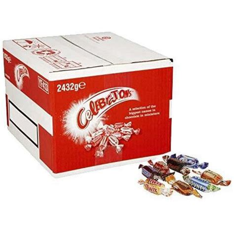 Celebrations Chocolates Assorted Flavours 2432g Bulk Case - Hunt Office ...