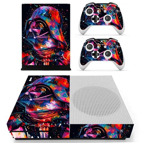 Star Wars Skin Sticker Decal For Xbox One S Console and Controllers for Xbox One Slim Skin ...