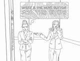 Elevator Coloring Coloring Pages sketch template