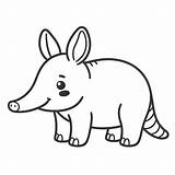 aardvark coloring Pages  Unicorn Elephant sketch template