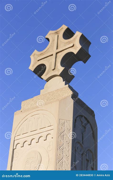 Russian Orthodox cross stock photo. Image of temple - 283444830