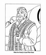 Army Pilot sketch template