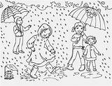 Rain Coloring Pages  Best For Kids sketch template