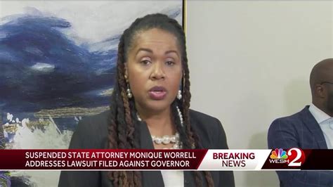 Suspended State Attorney Monique Worrell addresses lawsuit filed ...