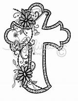 Free Printable Coloring Pictures Of Crosses sketch template