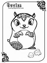 Cuties coloring pages sketch template