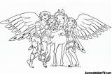 Ausmalbilder Einhorn Mia And Me  Coloring Elephant sketch template