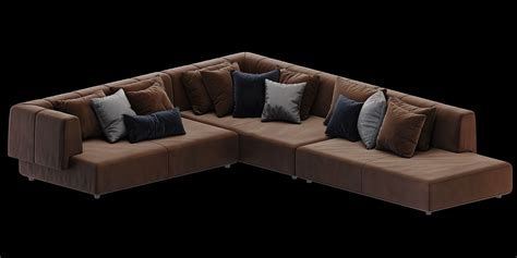 Gallotti Radice Fiona Soft Sofa 3D model | CGTrader