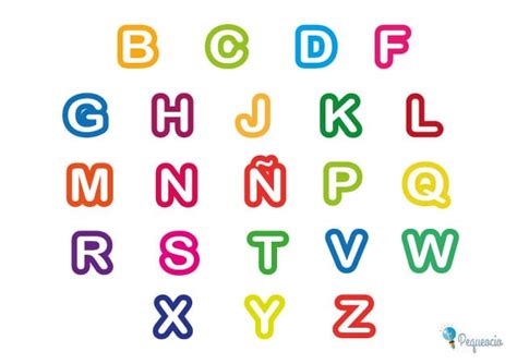 Abecedario: "El ABC" de las letras, vocales y consonantes - Pequeocio