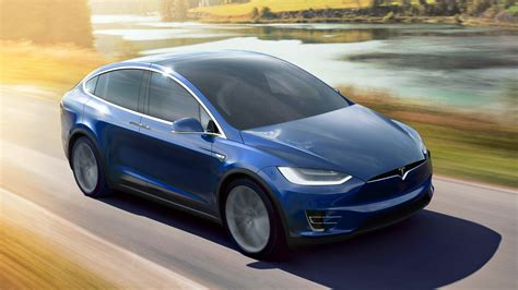 The Tesla Model X is a 762bhp, 7-seat, electric gullwing SUV | Top Gear