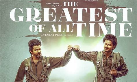 The Greatest of All Time first look out, Vijay to play a double role