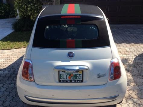 Fiat 500c GUCCI CONVERTIBLE LIMITED EDITION