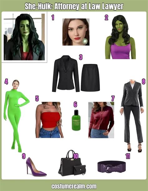 How To Dress Like Dress Like She Hulk Guide For Cosplay & Halloween