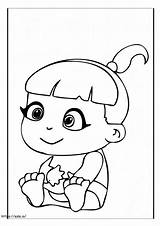 Its A Baby Girl Coloring Pages Printable Book sketch template