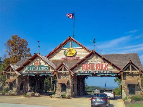 big cedar top of the rock entrance - Family Travel Go LLC