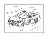 Nascar Coloring Pages ⋆ coloringrocks  Sports coloring pages sketch template