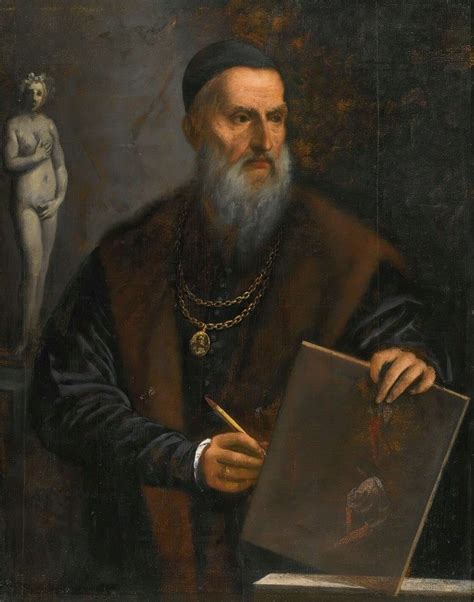 Portrait of Titian by Pietro della Vecchia - Artvee