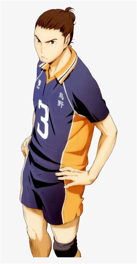 Haikyuu - Asahi Azumane Transparent - Free Transparent PNG Download ...