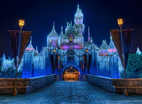 The Walt Disney World Picture of the Day: Disneyland Christmas Castle