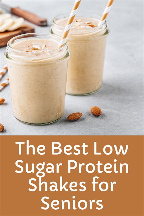 The Best Low Sugar Protein Shakes for Seniors