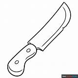 Cartoon Knife Coloring Page Easy Drawing Guides  The Best Porn Website sketch template