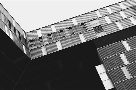 Free Images : black and white, architecture, window, building, skyscraper, urban, pattern, line ...