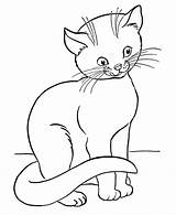 Free Printable Cat Coloring Pages For Kids sketch template