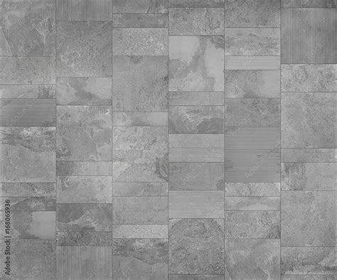 Slate tile ceramic, seamless texture light gray map for 3d graphics Stock Photo | Adobe Stock