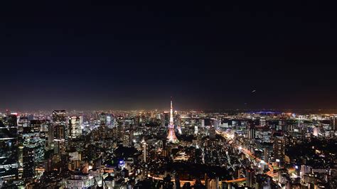 bright cityscape of tokyo at night, bright tokyo cityscape 4k HD Wallpaper