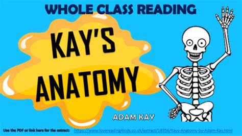 Kay's Anatomy - Adam Kay - Whole Class Reading Session! | Teaching ...