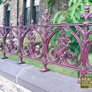 Terrace Cast Iron Fencing - Currently Out of Stock - Heritage Cast Iron USA