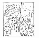 Civil War Union Flag Coloring Page Pages sketch template