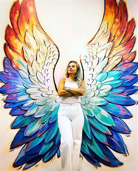 Pin by Liliana Cano on Almacenamiento rápido | Angel wings wall art ...