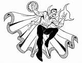 Doctor Strange Show His Skill Coloring Page  Free Printable sketch template