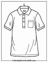 Shirt Coloring Pages Free Printables  Sheets For Kids sketch template