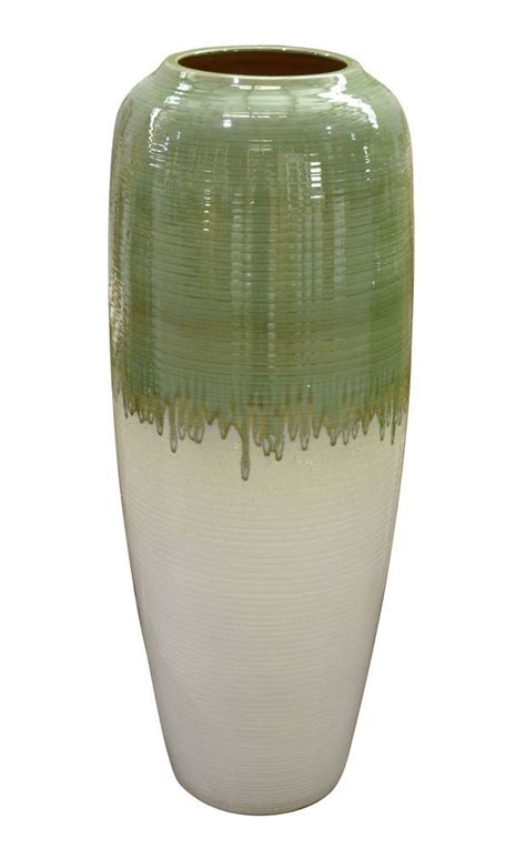 Sage Green Tall Floor Vase Decorative Large,42''Tall #Unbranded #Contemporary | Large vase ...